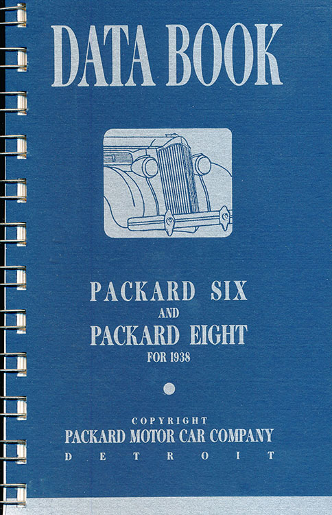 DB-38A, 1938 Six & Eight Data Book - Click Image to Close