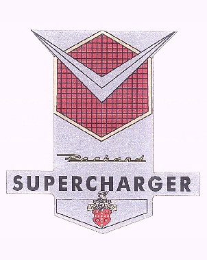 DE-27, Packard Supercharger decal (57 all, 58 hawk) each - Click Image to Close