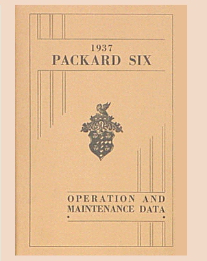 OM-37A, 1937 Six 115-C Owner's Manual