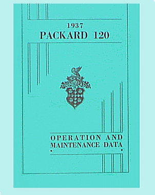 OM-37B, 1937 One-Twenty Owner's Manual