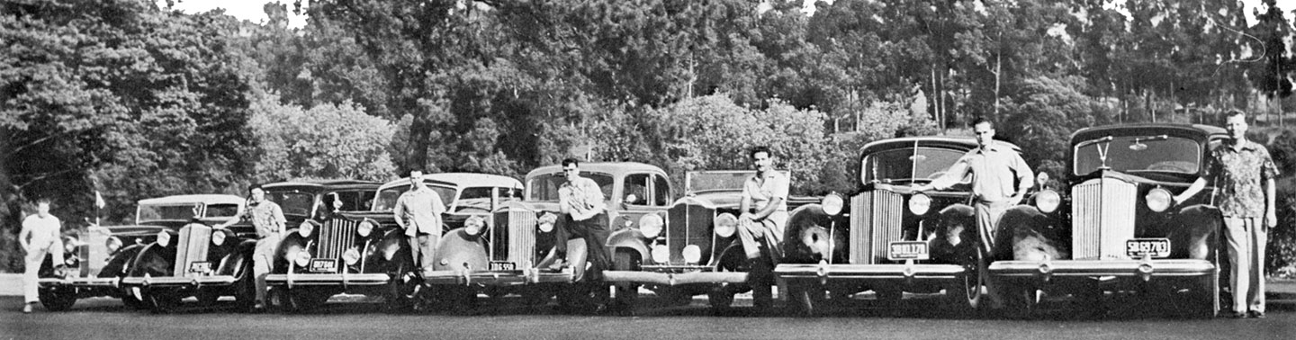Early Packard Club Meet - 1954