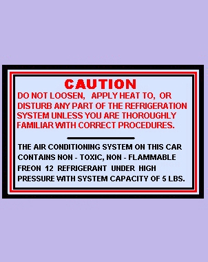 DE-16, 1955-56 "Caution" with Factory AC (PA# 465561)