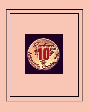 PA-10, PAC 10-Year Membership Lapel Pin