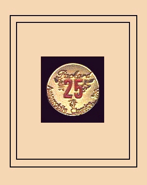 PA-25, PAC 25-Year Membership Lapel Pin